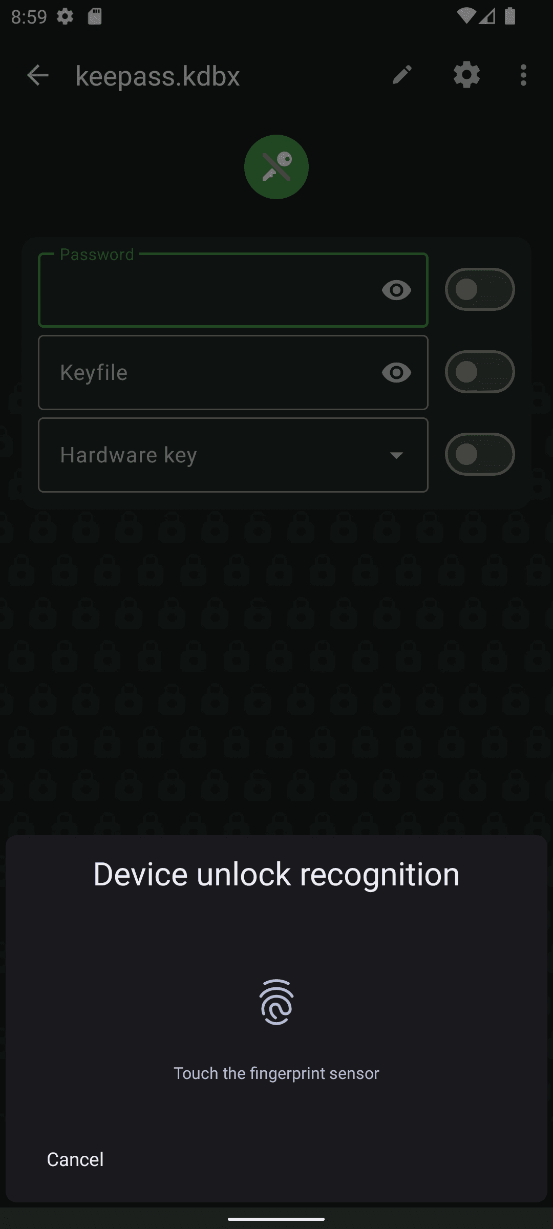 KeePassDX screenshot 3