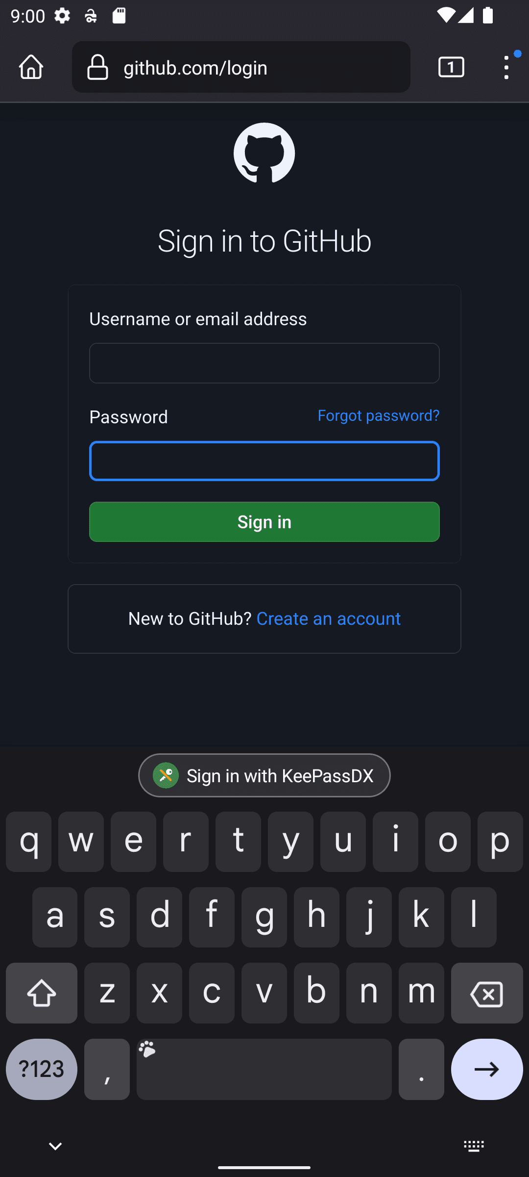 KeePassDX screenshot 2
